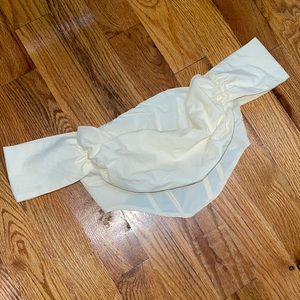 NEW - Bardot crop top